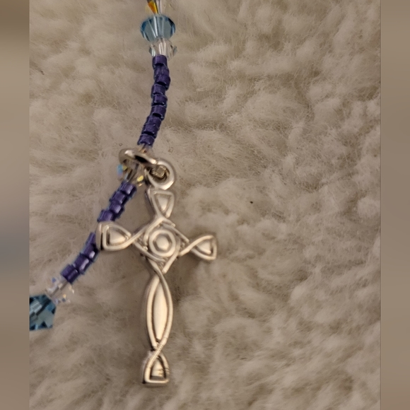 Cross Charm Bracelet - Picture 3 of 5